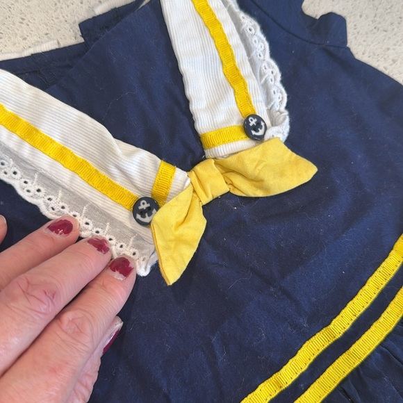 Maggie & Zoe dress size 3-6 months nautical boat dress - Picture 2 of 10